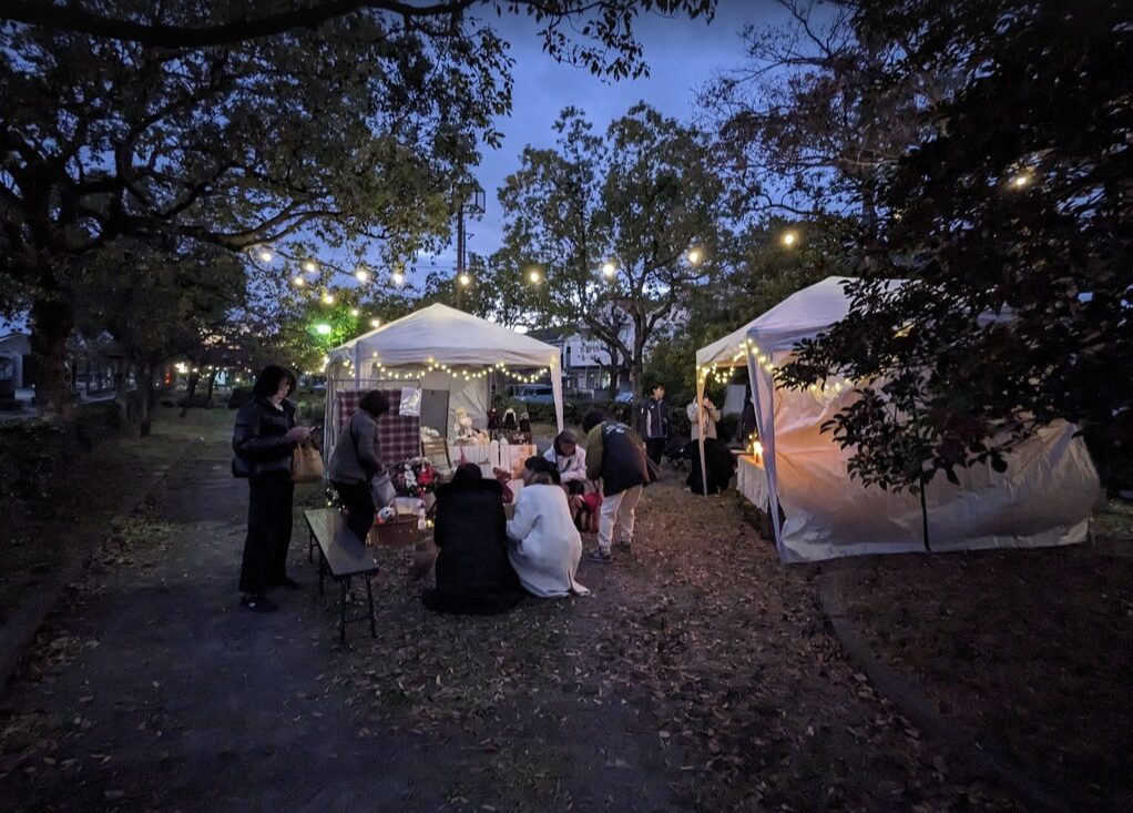 プレあかりナイト終了　12/1