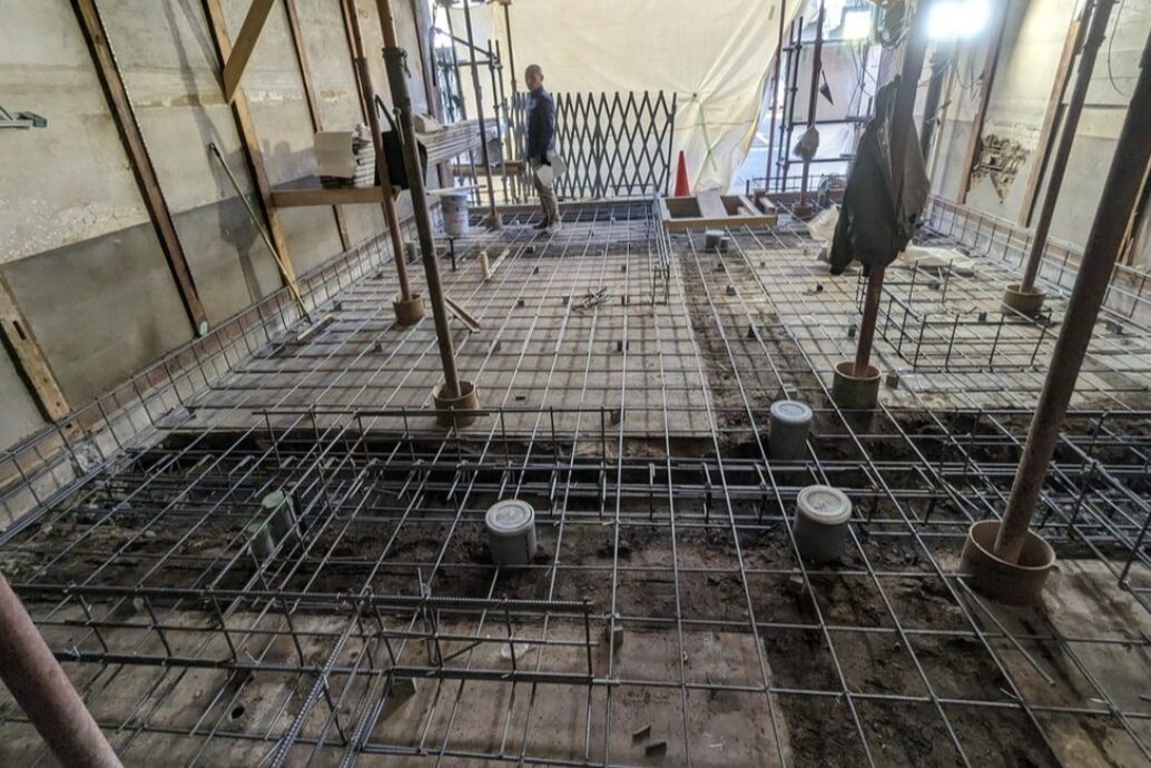 古民家改修　〜配筋検査〜
