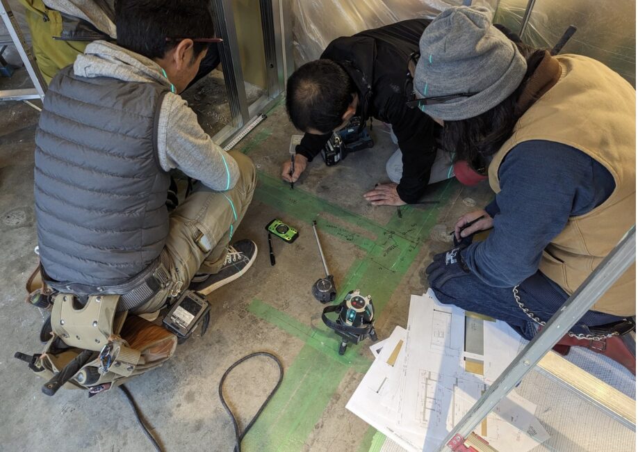 店舗工事スタート！ coffee&smoothie　のお店