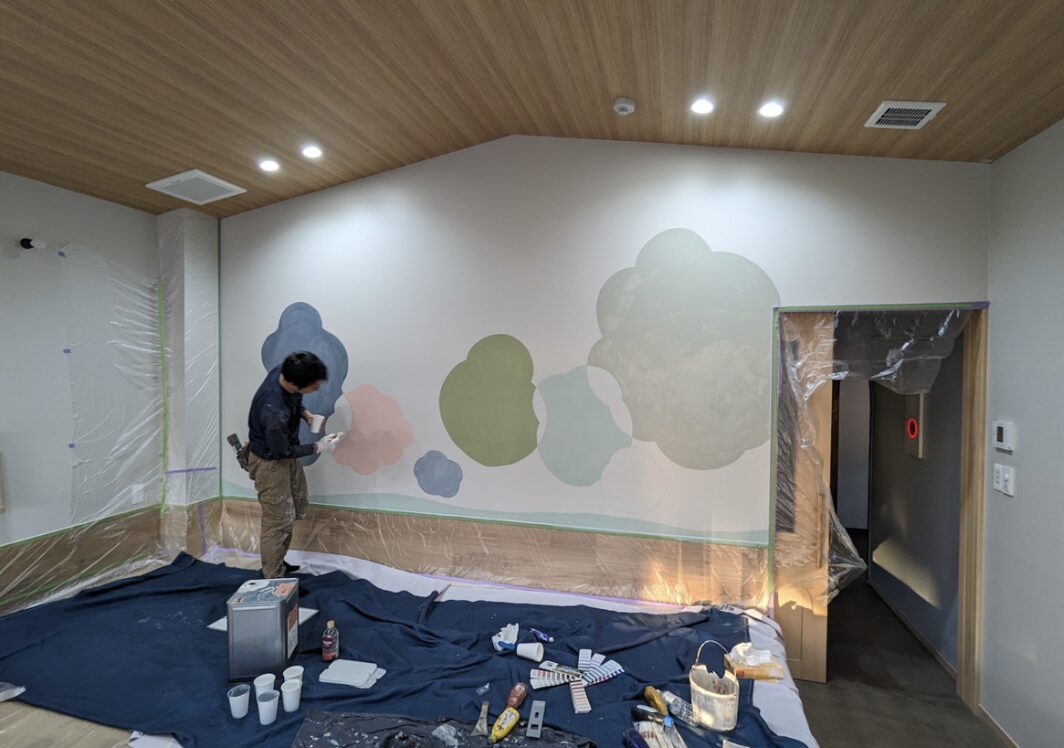 アートワークショップの下準備