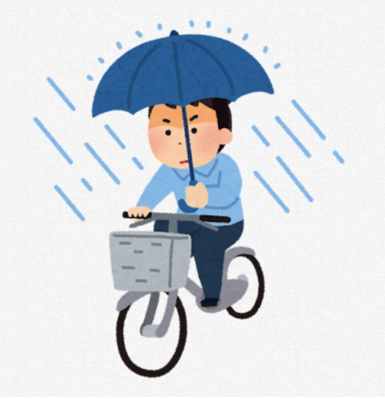 自転車青切符！