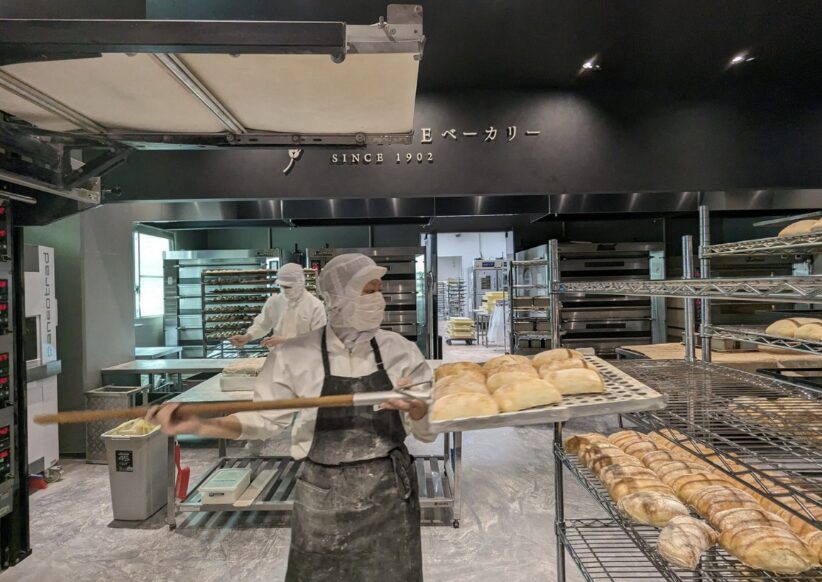 カニエベーカリーさんのお祝いに