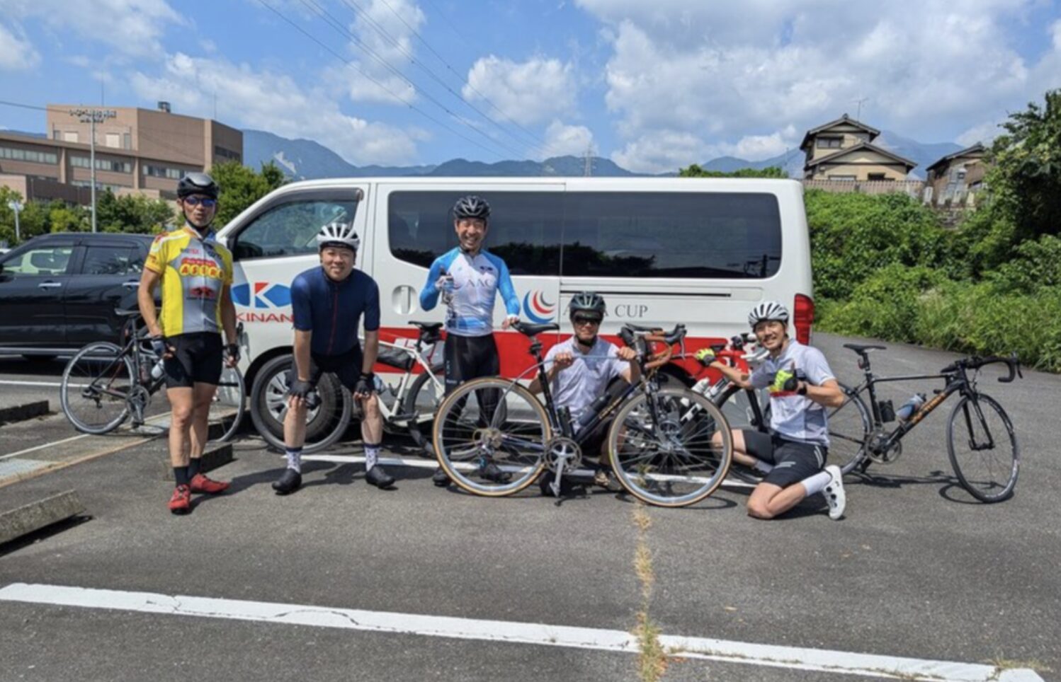 猛暑の中　いなべへ走りに。