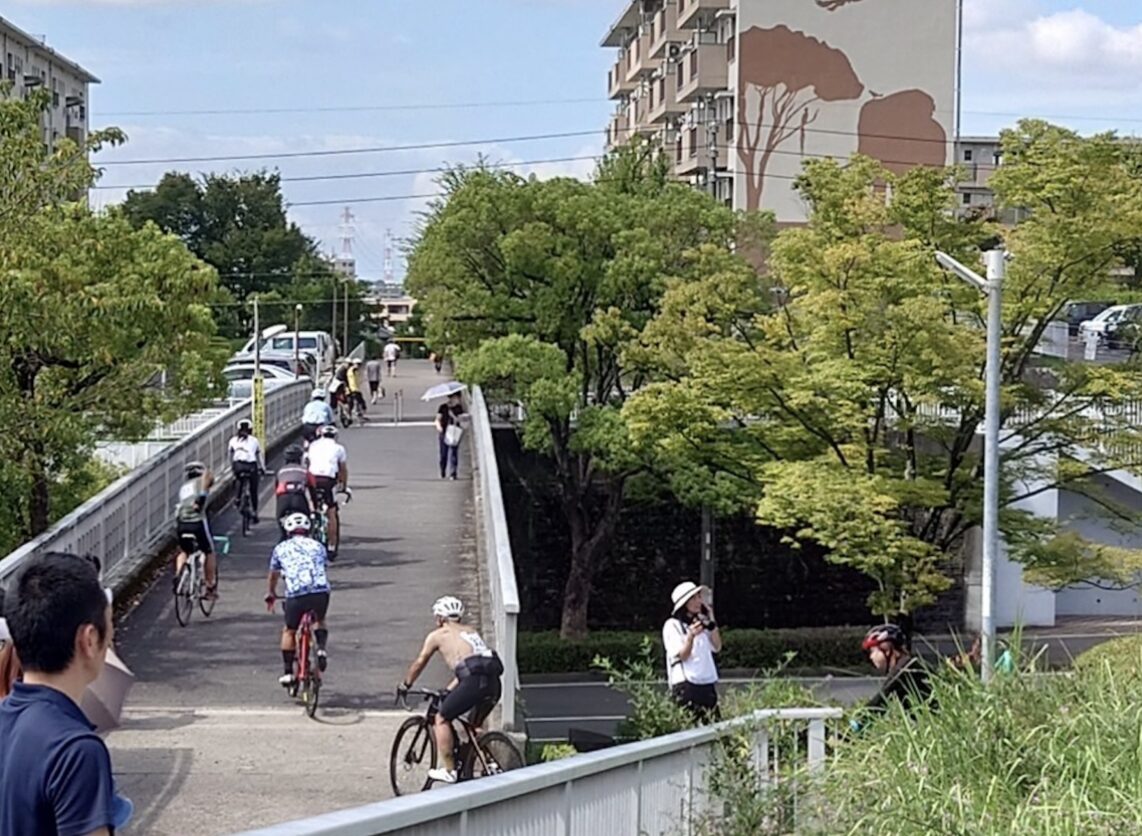 LIFE with CYCLING Fes での１コマ