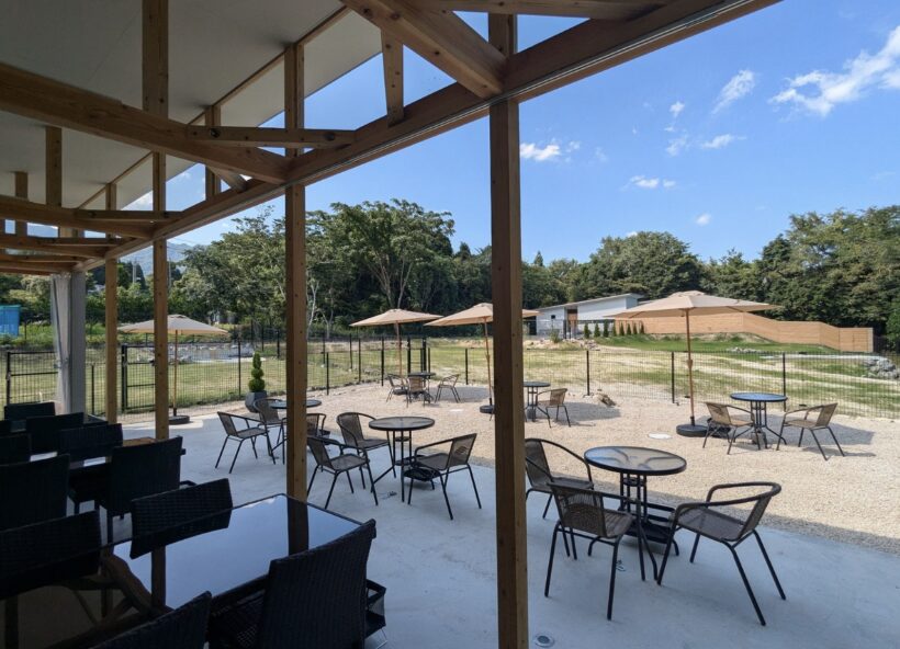 菰野にできた新しい施設へ