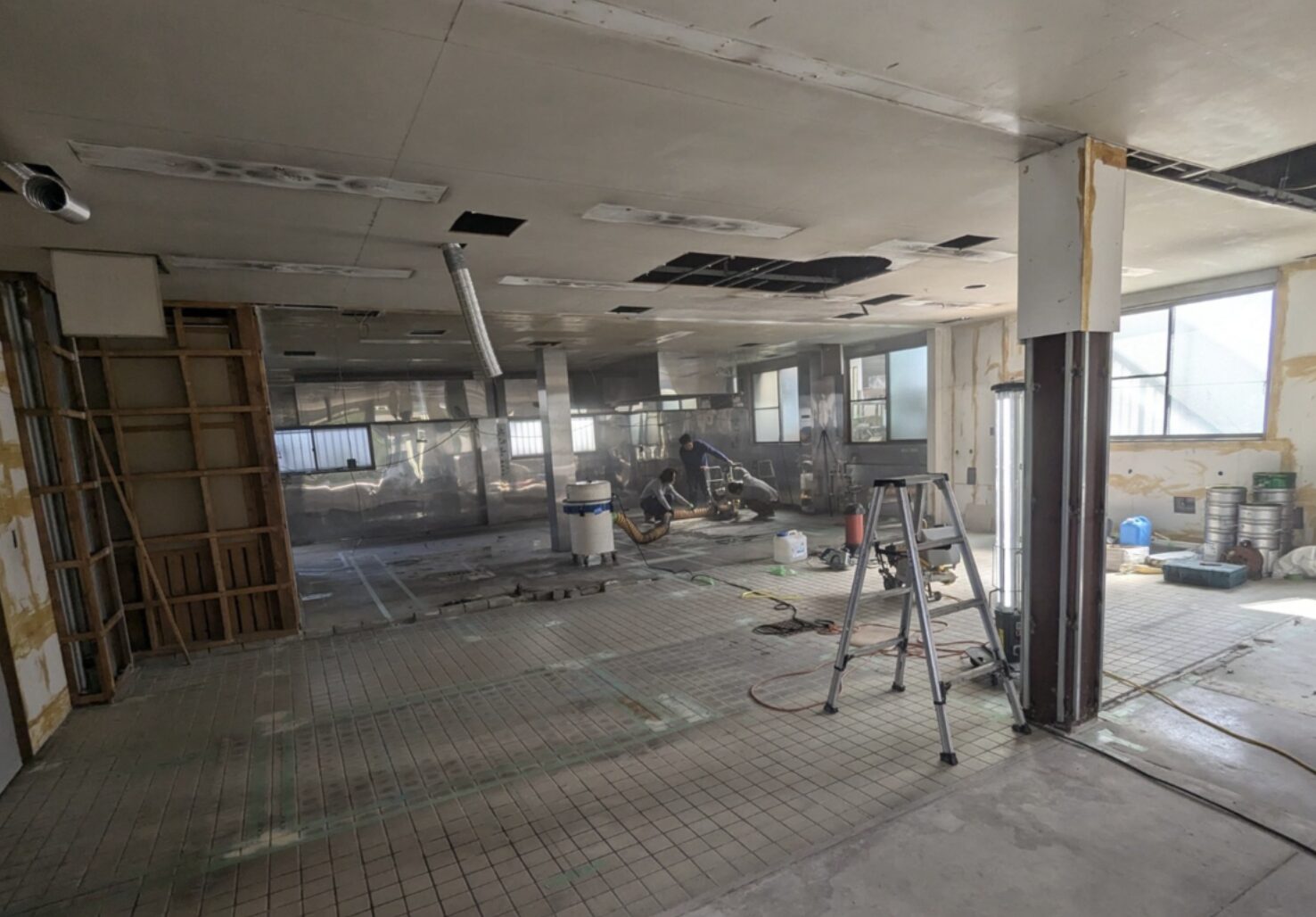 工事現場ガガガ