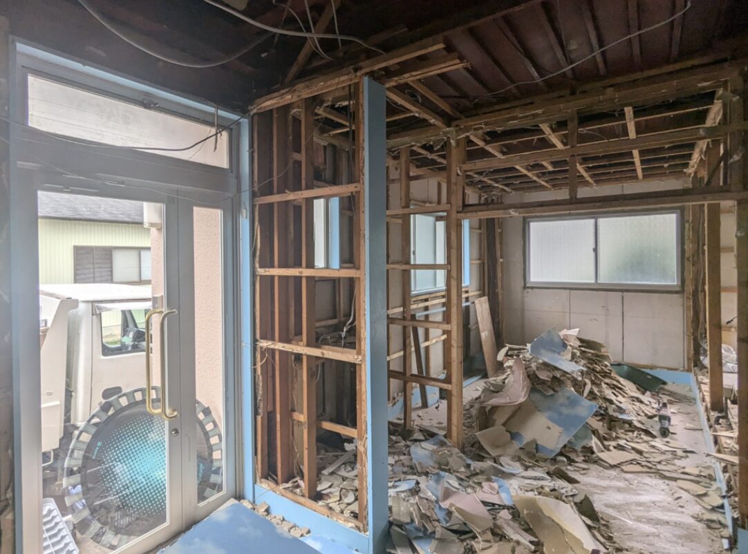 新しい現場スタート