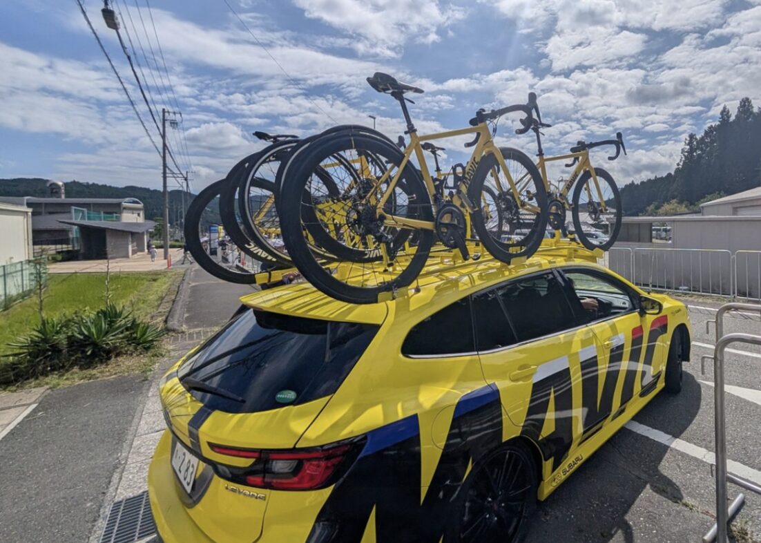 新城ロードレースへ