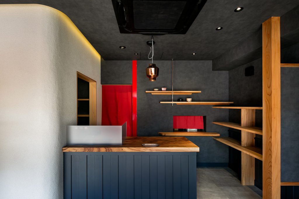 みずとく店舗内観 改装後のカウンター空間